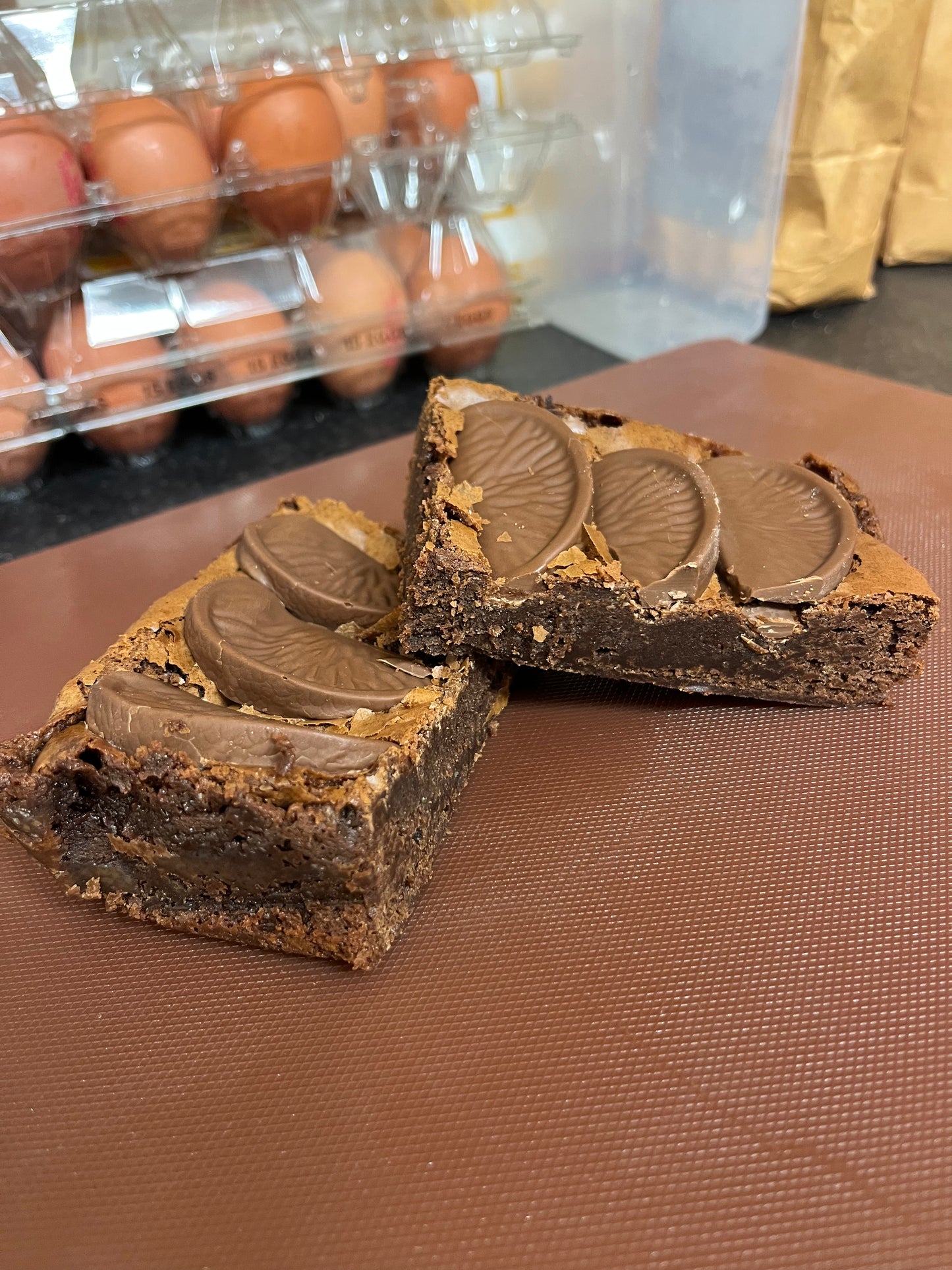 Chocolate Orange Brownie